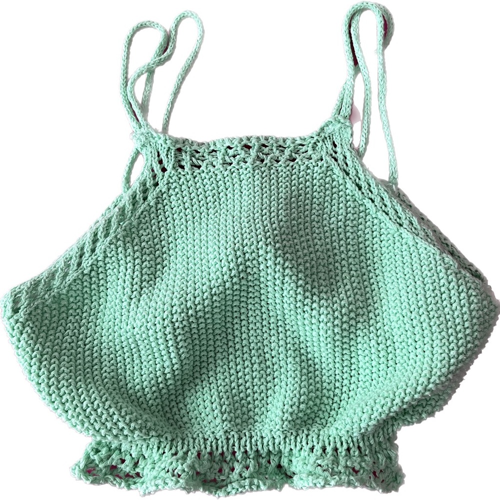 mint green top💗